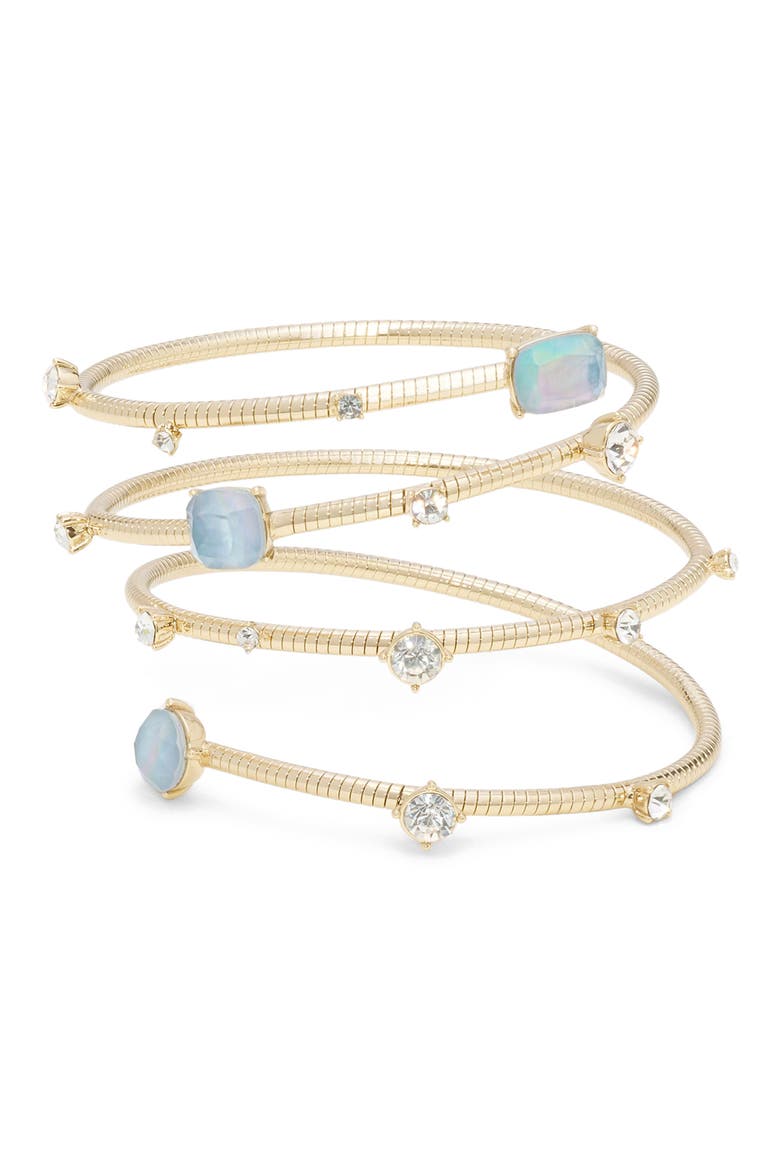 Lila Wrap Cuff, Main, color, BLUE WHITE MOTHER OF PEARL