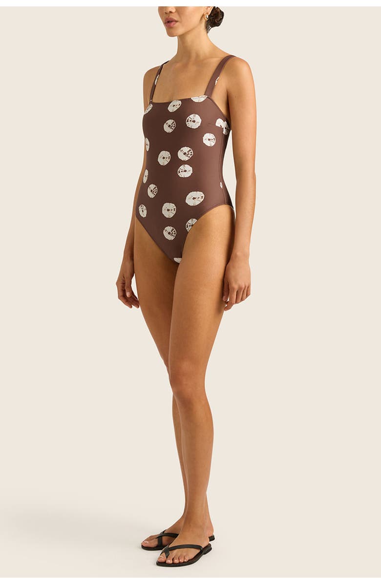 HOPE AND MAY Palma One Piece Print Swimsuit, Alternate, color,