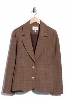 Plaid Blazer