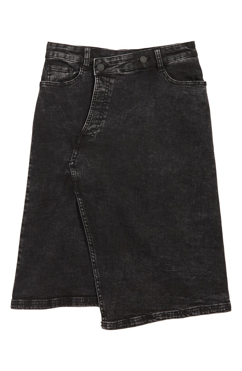 Treasure & Bond Wrap Denim Skirt, Main, color,