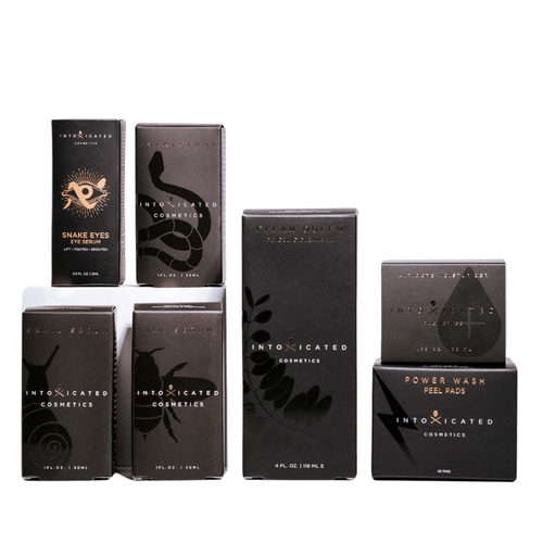 Intoxicated Cosmetics Complete Skincare Set in None  product
