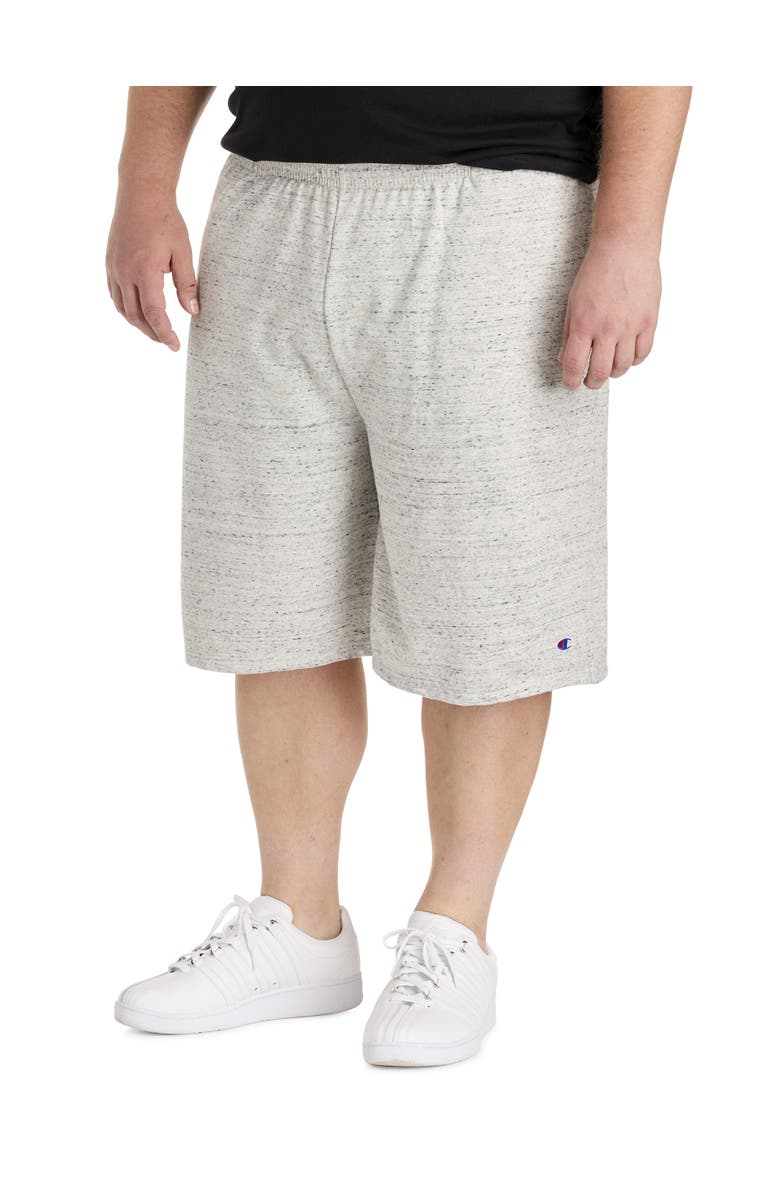 Champion Big
Tall French Terry Shorts, Main, color, Grey Multi