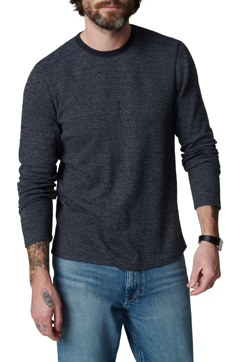 Joe's Tate Waffle T-Shirt, Main, color, Night Sky