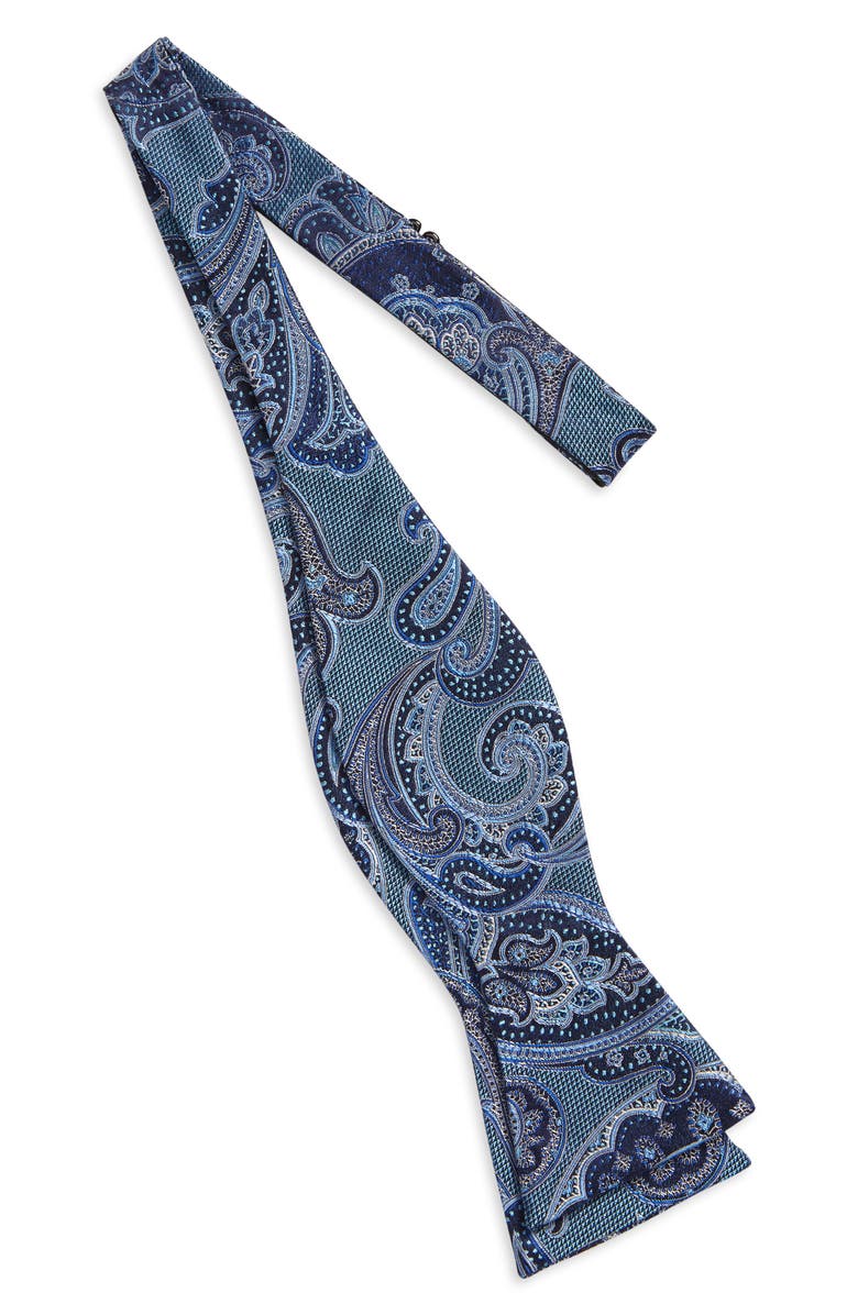 NORDSTROM MEN'S SHOP Nordstrom Doyle Paisley Silk Bow Tie, Alternate, color, 