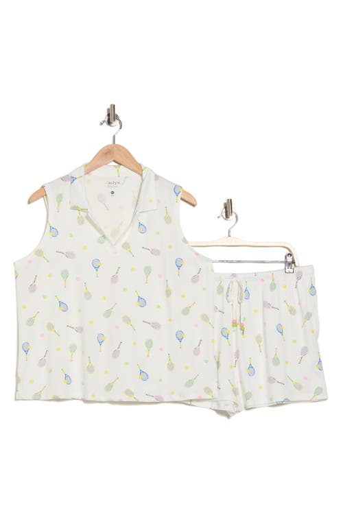 Jaclyn Tennis Short Pajamas