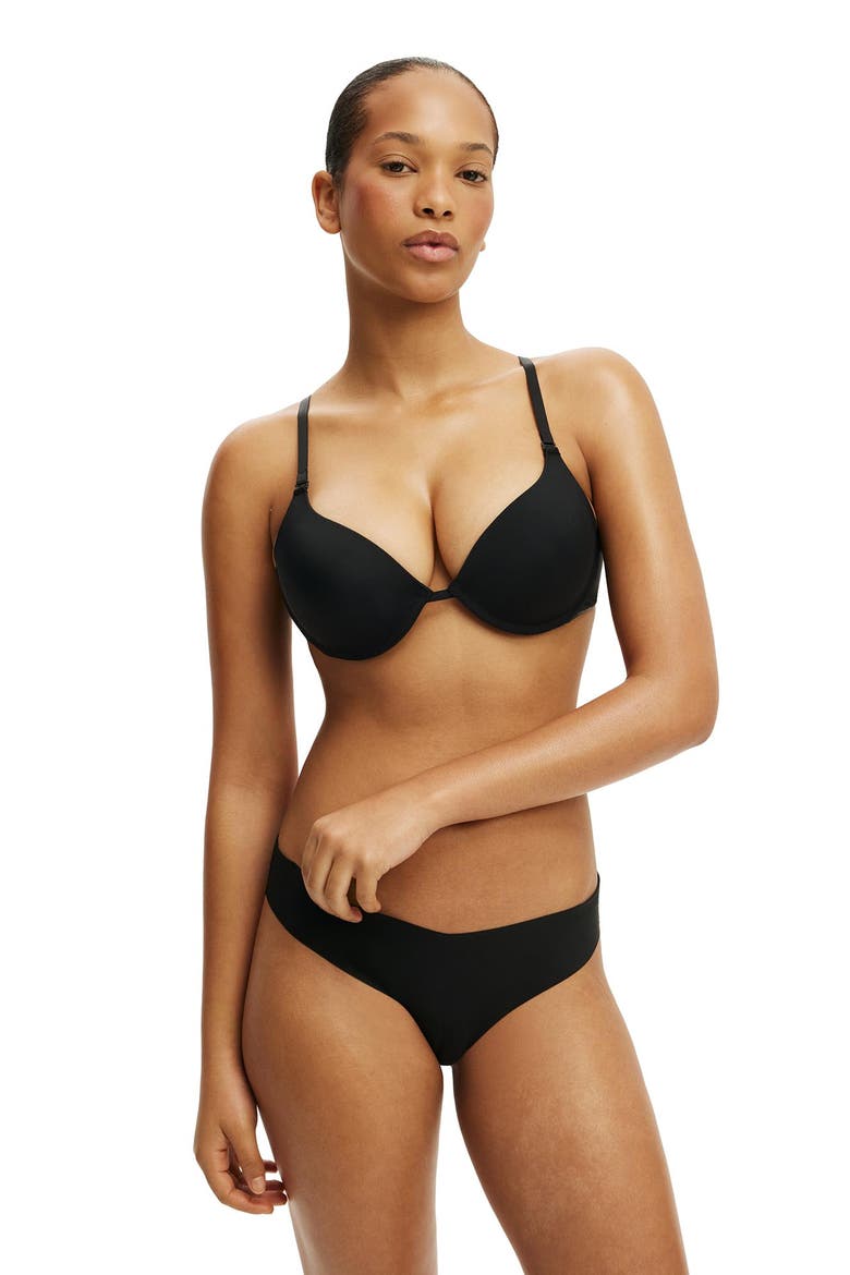 Women's Whatever-Way Push Up Bra, Main, color, Black