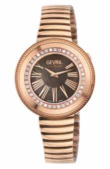 GEVRIL Gandria Diamond Bracelet Watch, 36mm - 0.5ct.