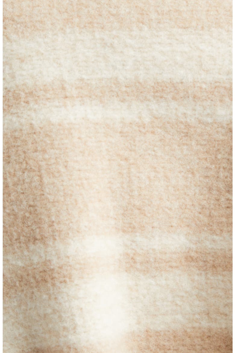 Brea Virgin Wool Blend Topper, Alternate, color, SAND