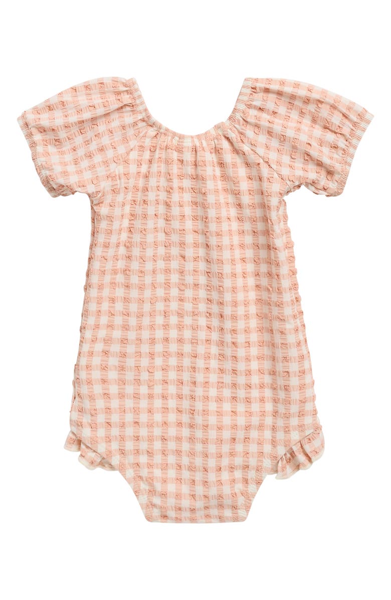 QUINCY MAE Catalina UPF 50+ One-Piece Swimsuit, Alternate, color, Melon