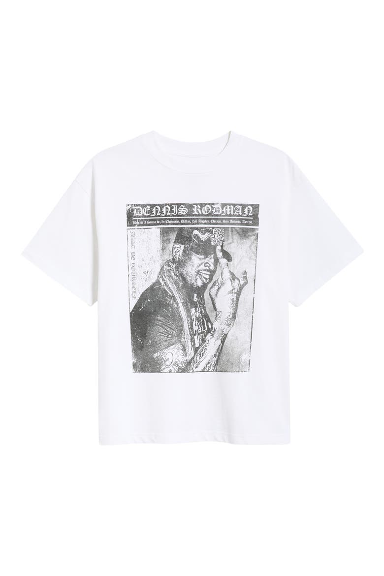 Paparazzi Graphic T-Shirt, Alternate, color, WHITE