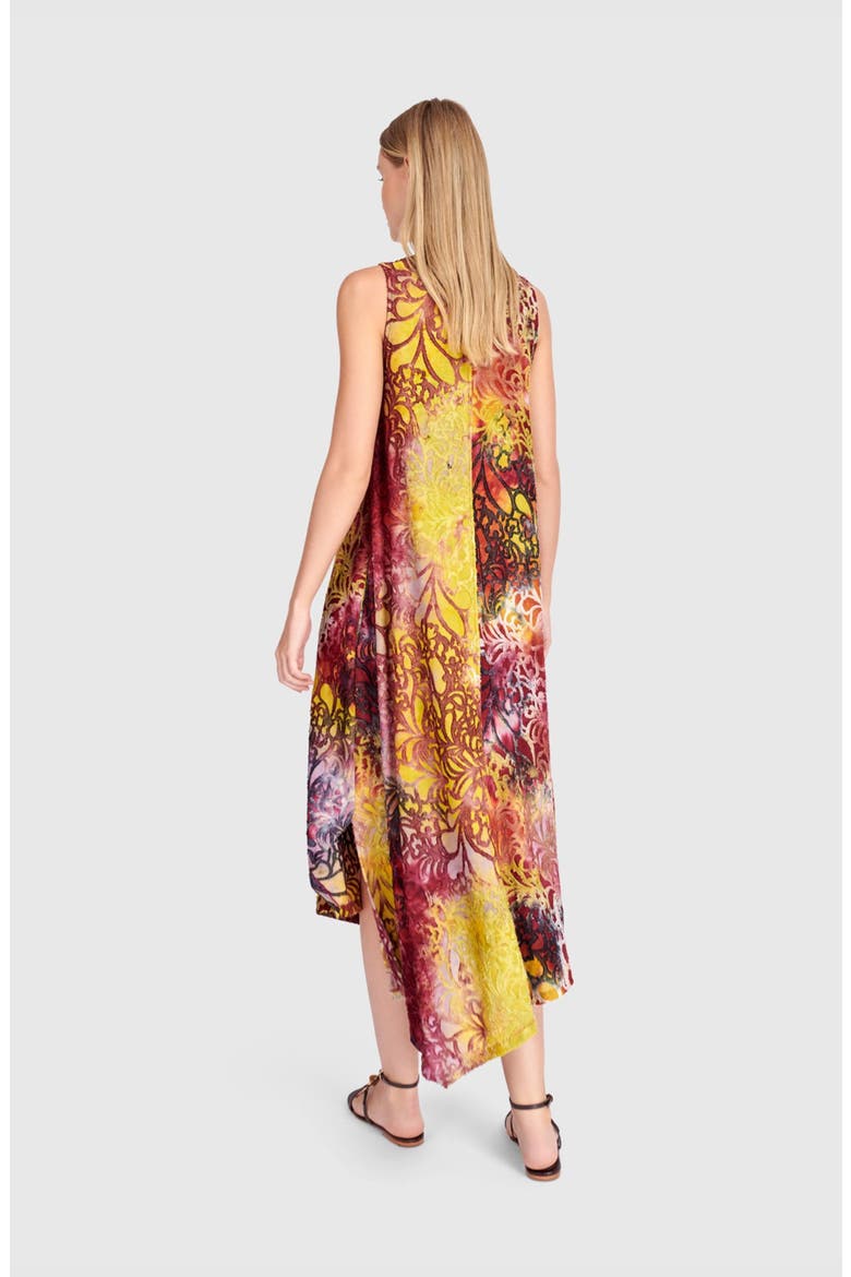 Cascade Tank Dress, Alternate, color, Mix