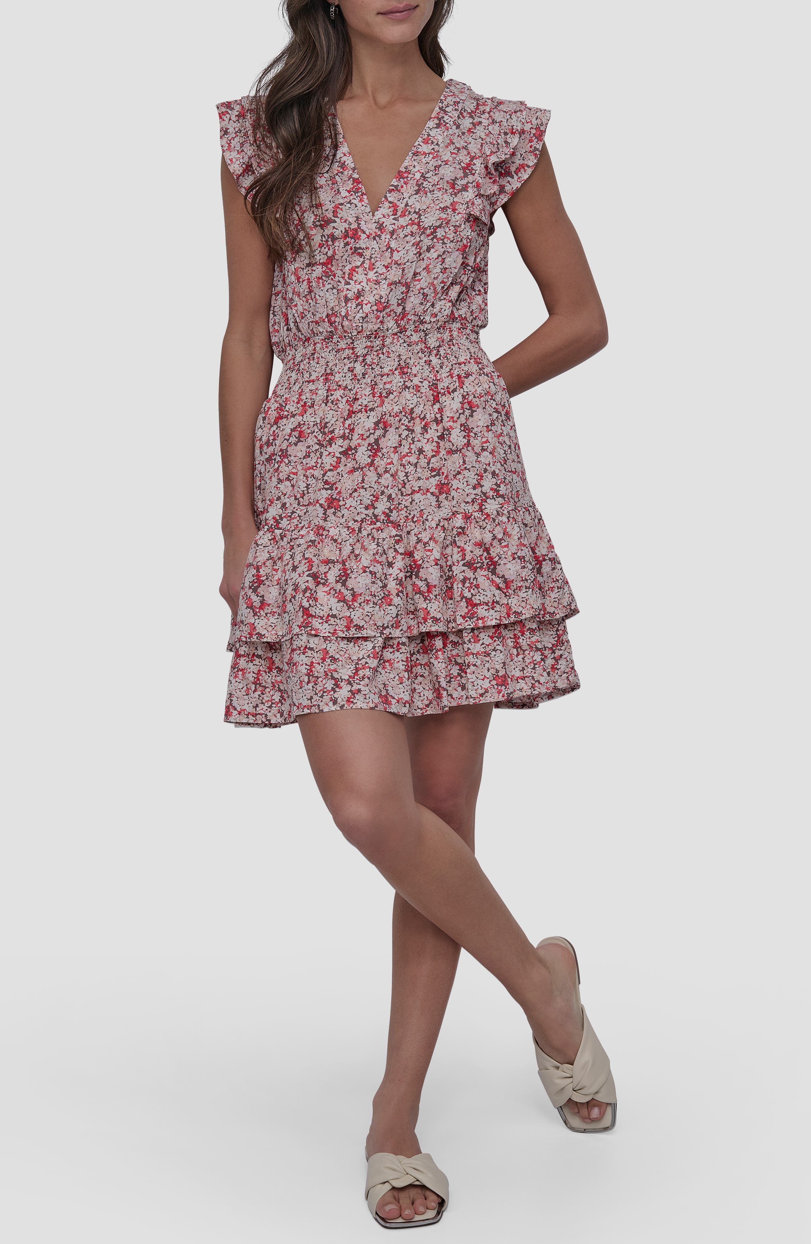 selected DITSY FLORAL RED