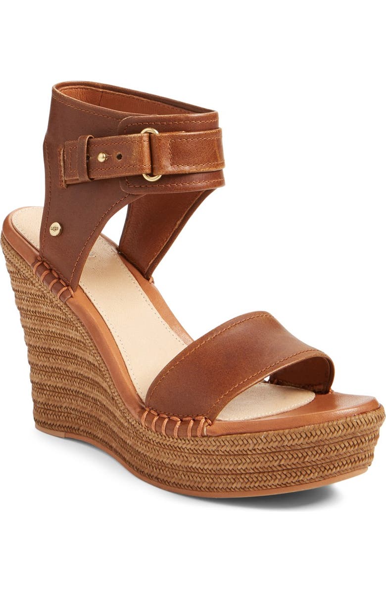 UGG<sup>®</sup> 'Maryanne' Wedge Sandal, Alternate, color,