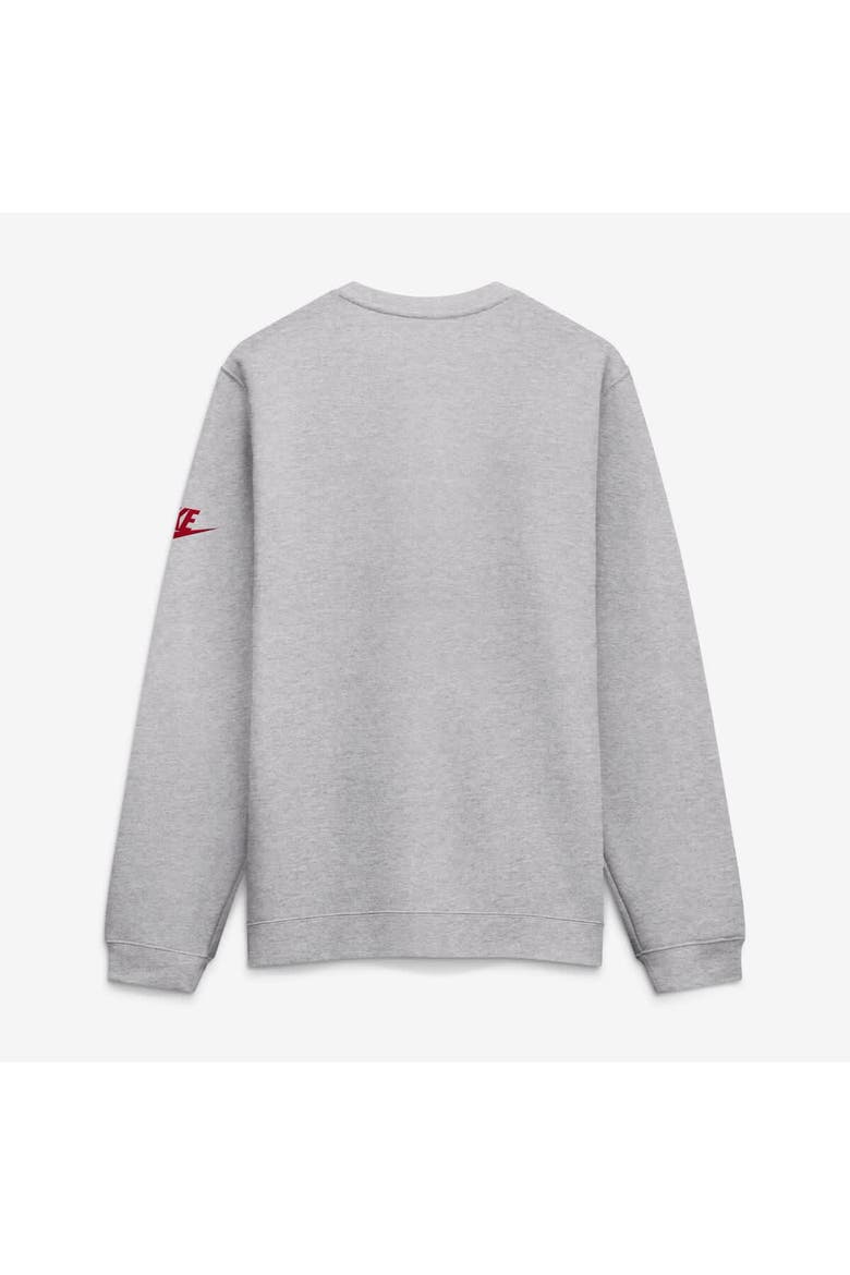Men's Nike Heather Gray Ohio State Buckeyes Legacy Sweatshirt, Alternate, color, Heather Gray