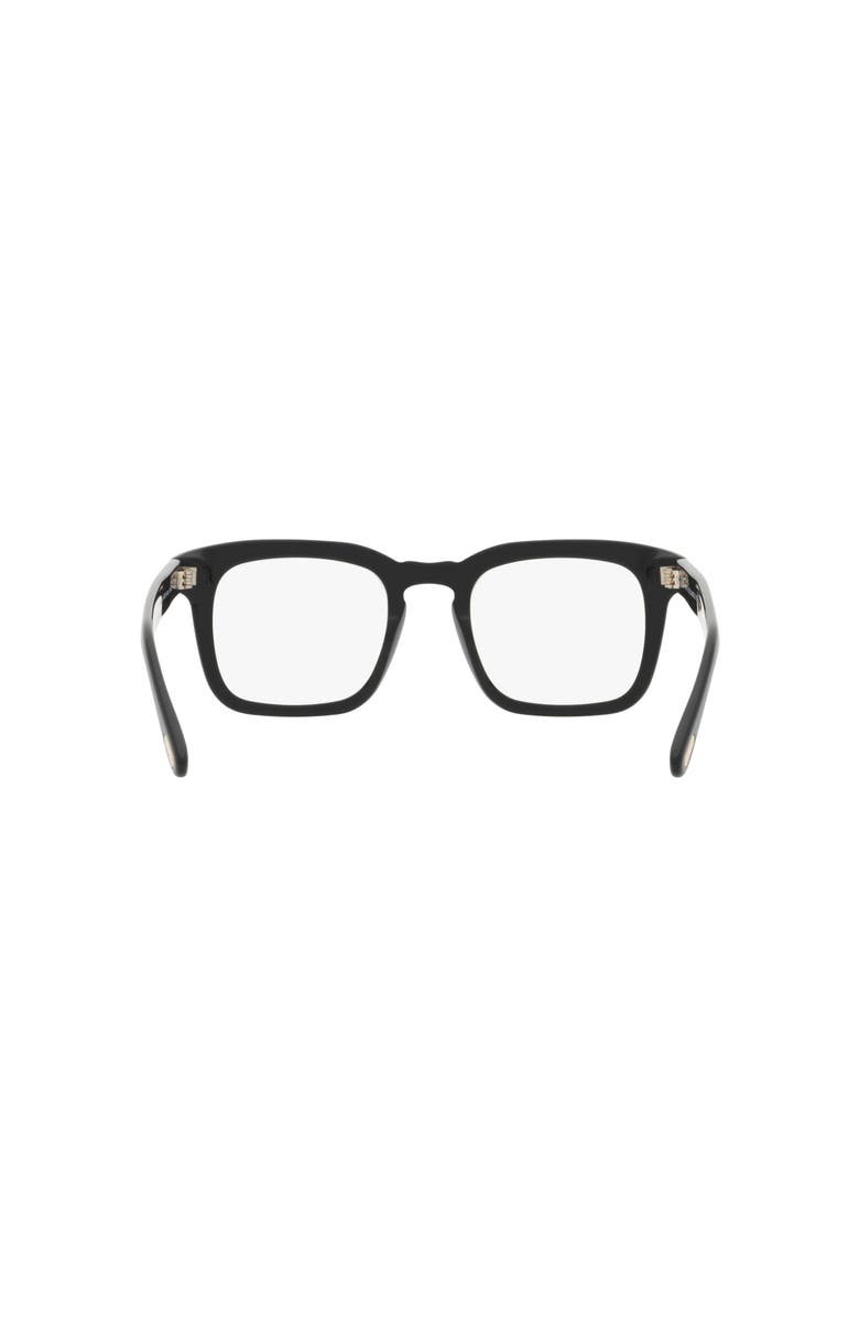 TOM FORD 50mm Square optical glasses, Alternate, color, Black
