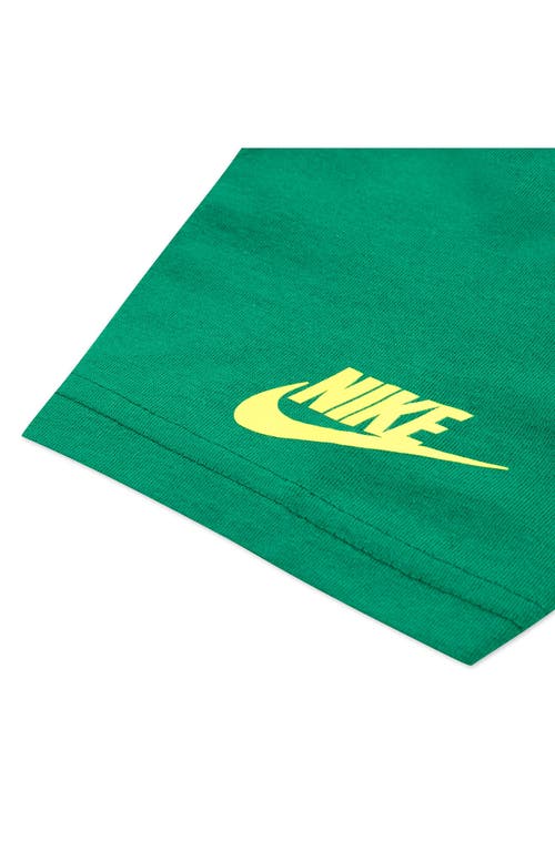 Nike Little Kids' Ace Arch T-shirt In Stadium Green