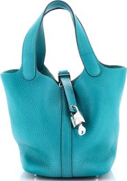 Pre-Owned Hermes Picotin Lock Bag Clemence PM