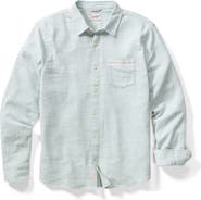 Marine Layer Classic Selvage Stretch Cotton Button-Up Shirt