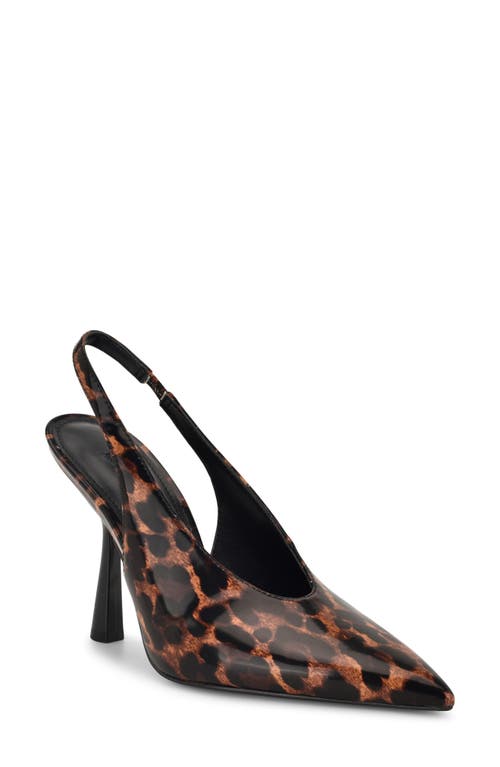 Nine West Kates Slingback Pointed Toe Pump In Multi
