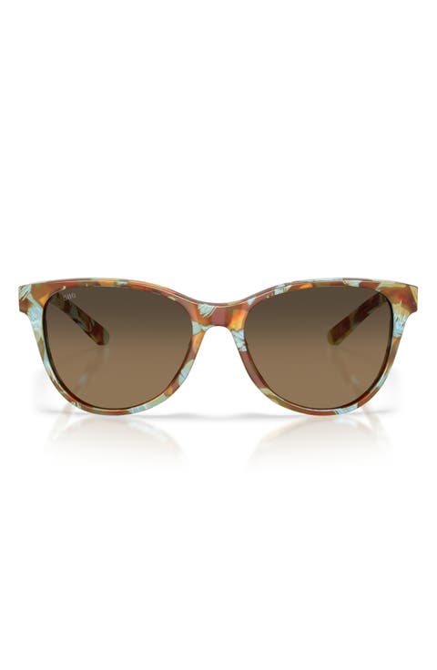 Catherine 57mm Gradient Polarized Phantos Sunglasses