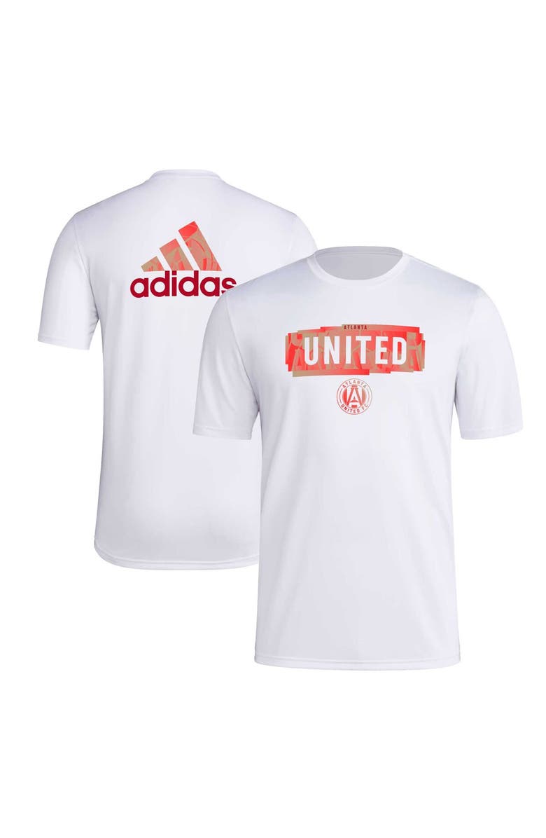 adidas Men's adidas White Atlanta United FC Local Pop AEROREADY T-Shirt, Main, color, White