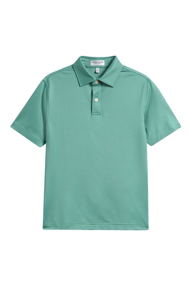 Kids' Fulton Performance Jersey Polo, Main, color, FRESH MINT