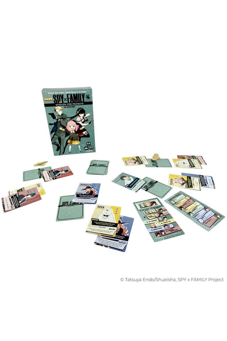 Mission for Peanuts Deduction Card Game, Alternate, color, Multicolored