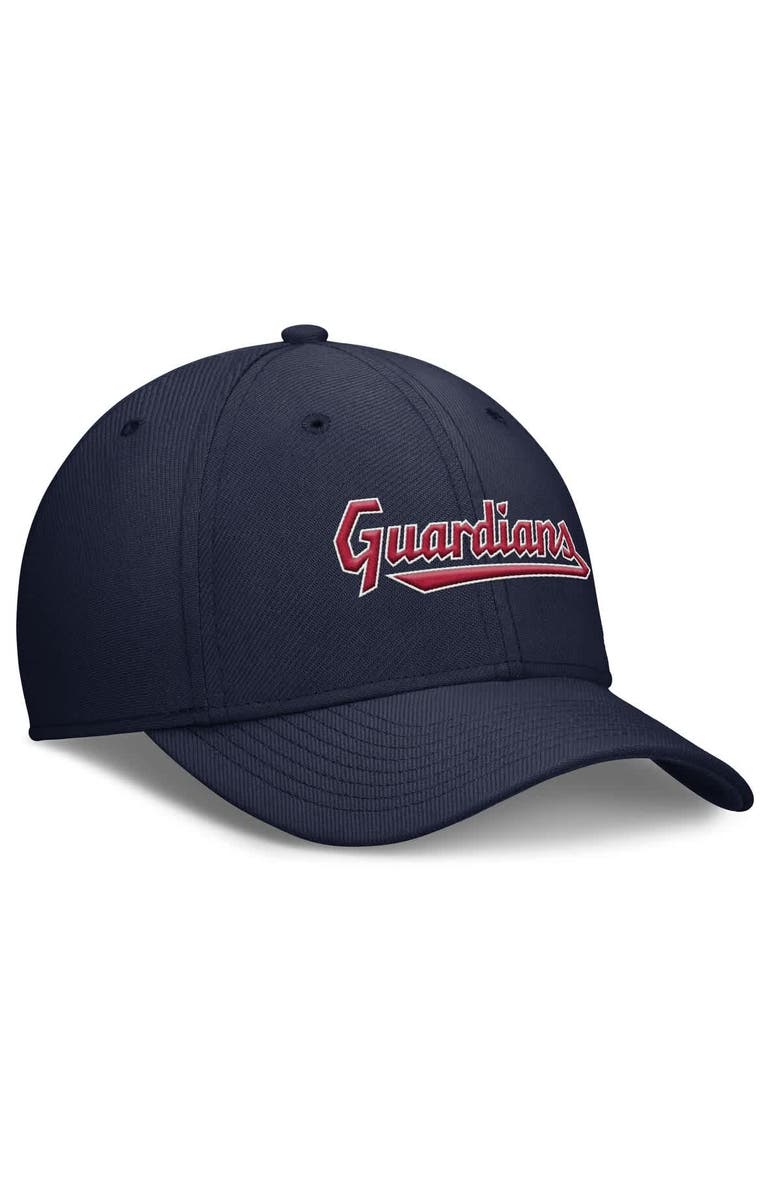 Nike Men's Nike Navy Cleveland Guardians Rise Performance Flex Hat, Alternate, color, Navy