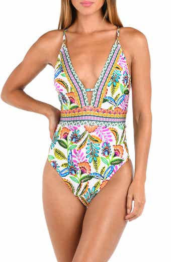 Sunshine 79 Jungle Plunge One-Piece Swimsuit