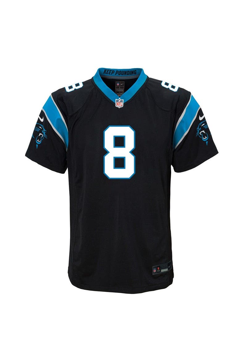 Youth Nike Jaycee Horn Black Carolina Panthers Game Jersey, Alternate, color, Black