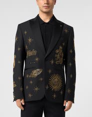 PHILIPP PLEIN Blazer Patches Zodiac Men