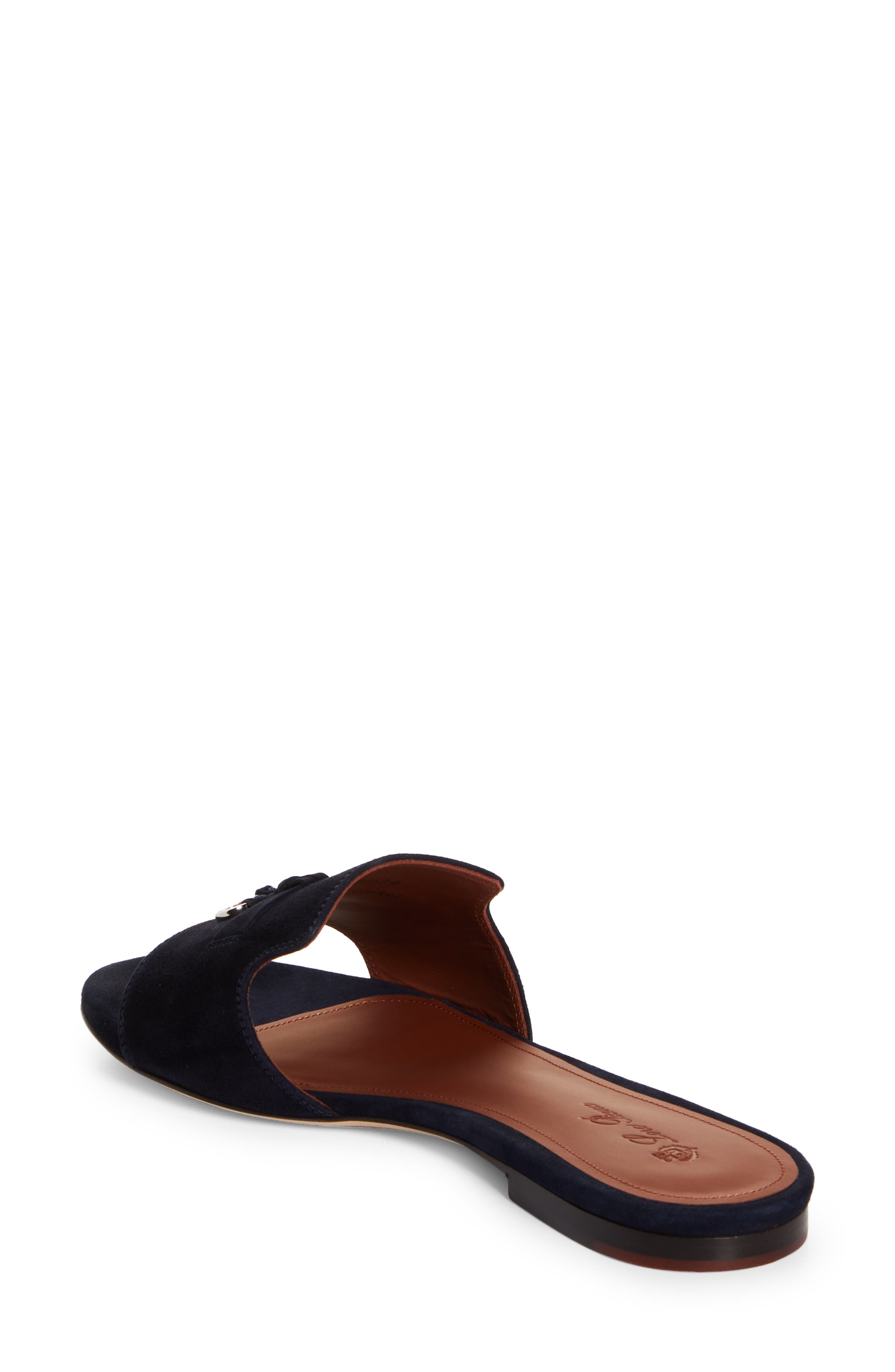 Loro Piana Summer Charms Slide Sandal, Alternate, color, 