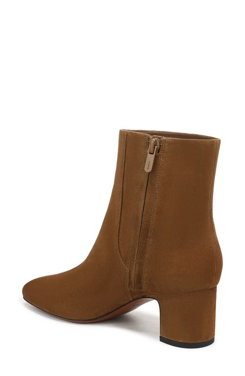 Vince Kellan Block Heel Bootie In Brown