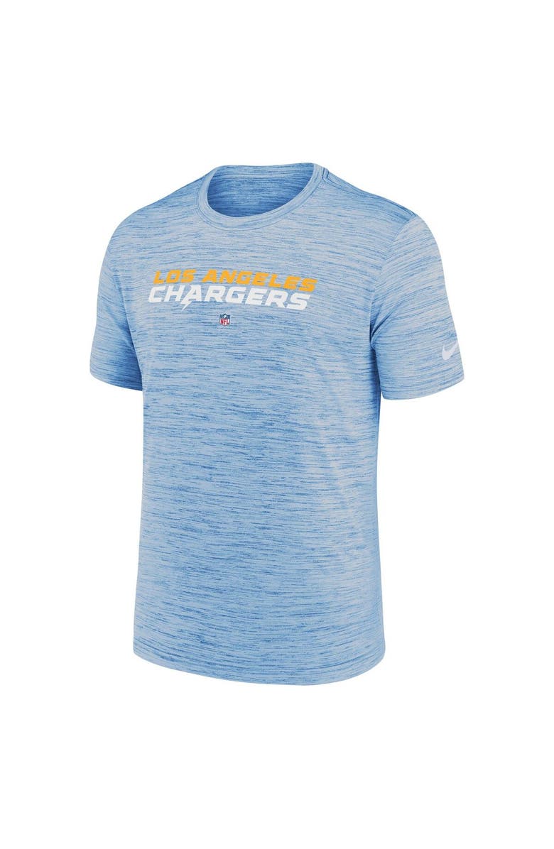 Nike Men's Nike Powder Blue Los Angeles Chargers Velocity Performance T-Shirt, Alternate, color, Powder Blue