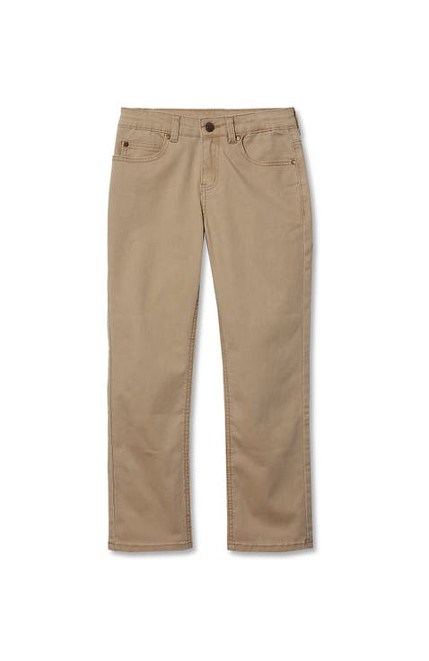 Boys Iron Knee Twill 5 Pocket Pants