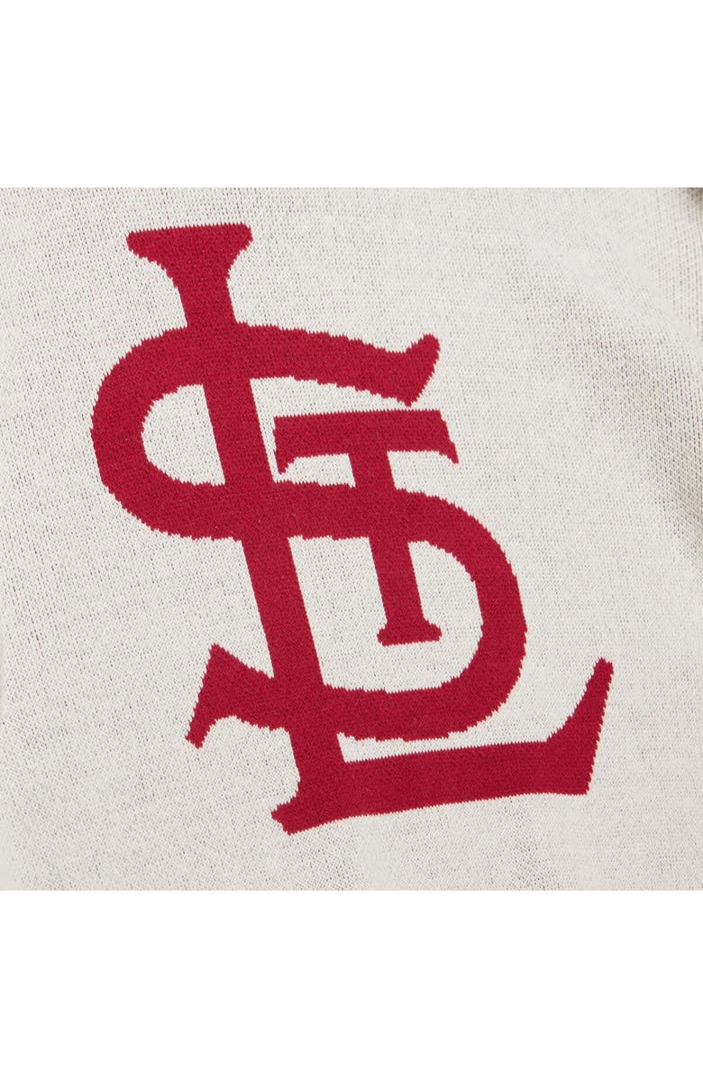 Mitchell & Ness Men's Mitchell & Ness Cream St. Louis Cardinals Retro Pullover Sweater, Alternate, color, Cream