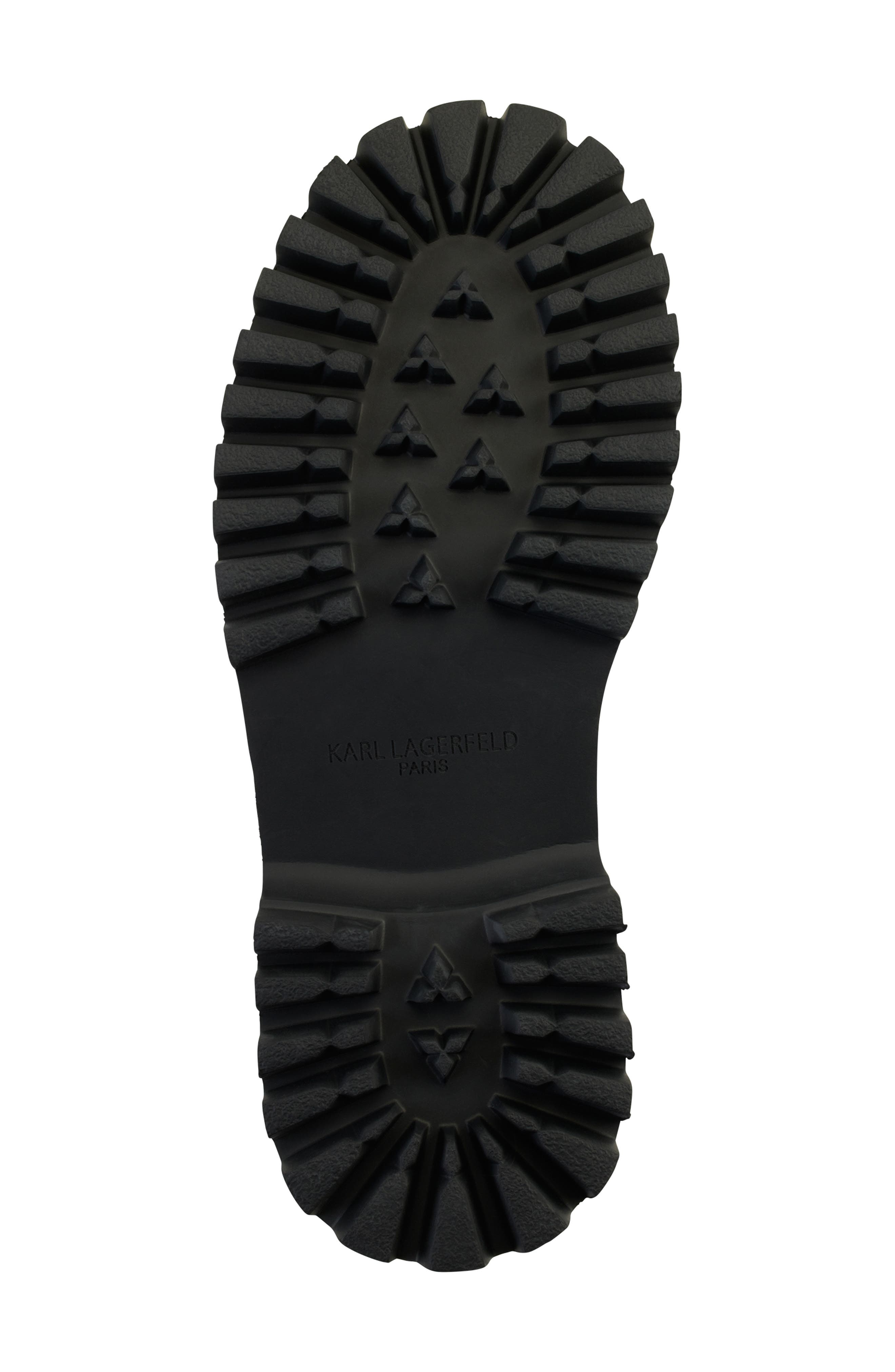 KARL LAGERFELD PARIS Grady Crystal Lug Sole Loafer, Alternate, color, 