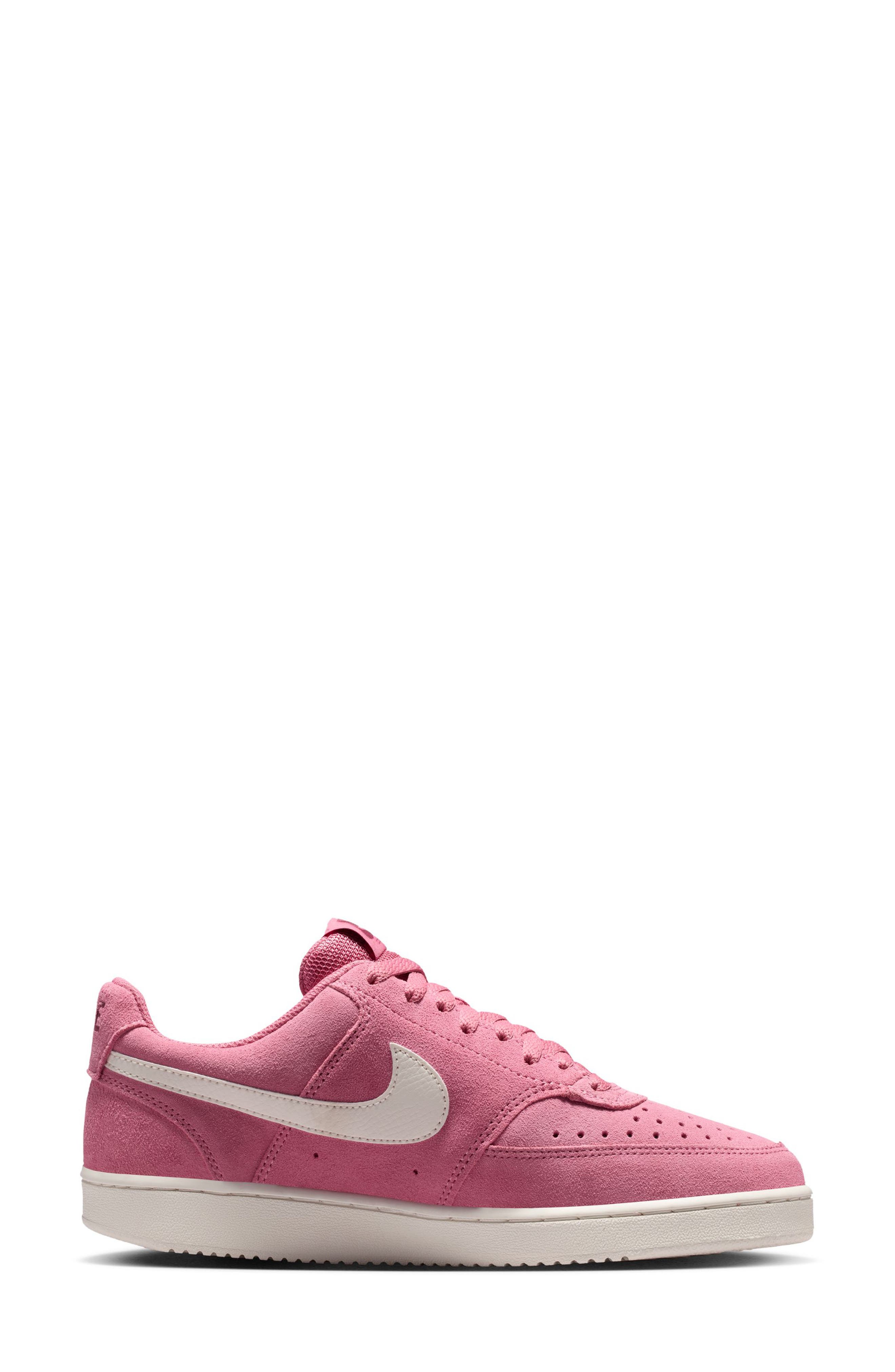 Court Vision Low Sneaker, Alternate, color, PEONY/ SAIL-PINK SMOKE