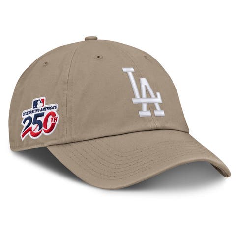 Men's Nike Khaki Los Angeles Dodgers Celebrating America's 250th Club Adjustable Hat