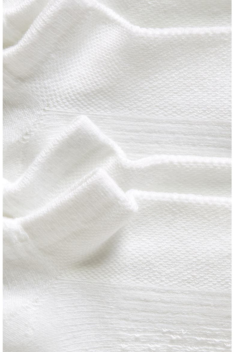 3-Pack Tab Ankle Socks, Alternate, color, WHITE