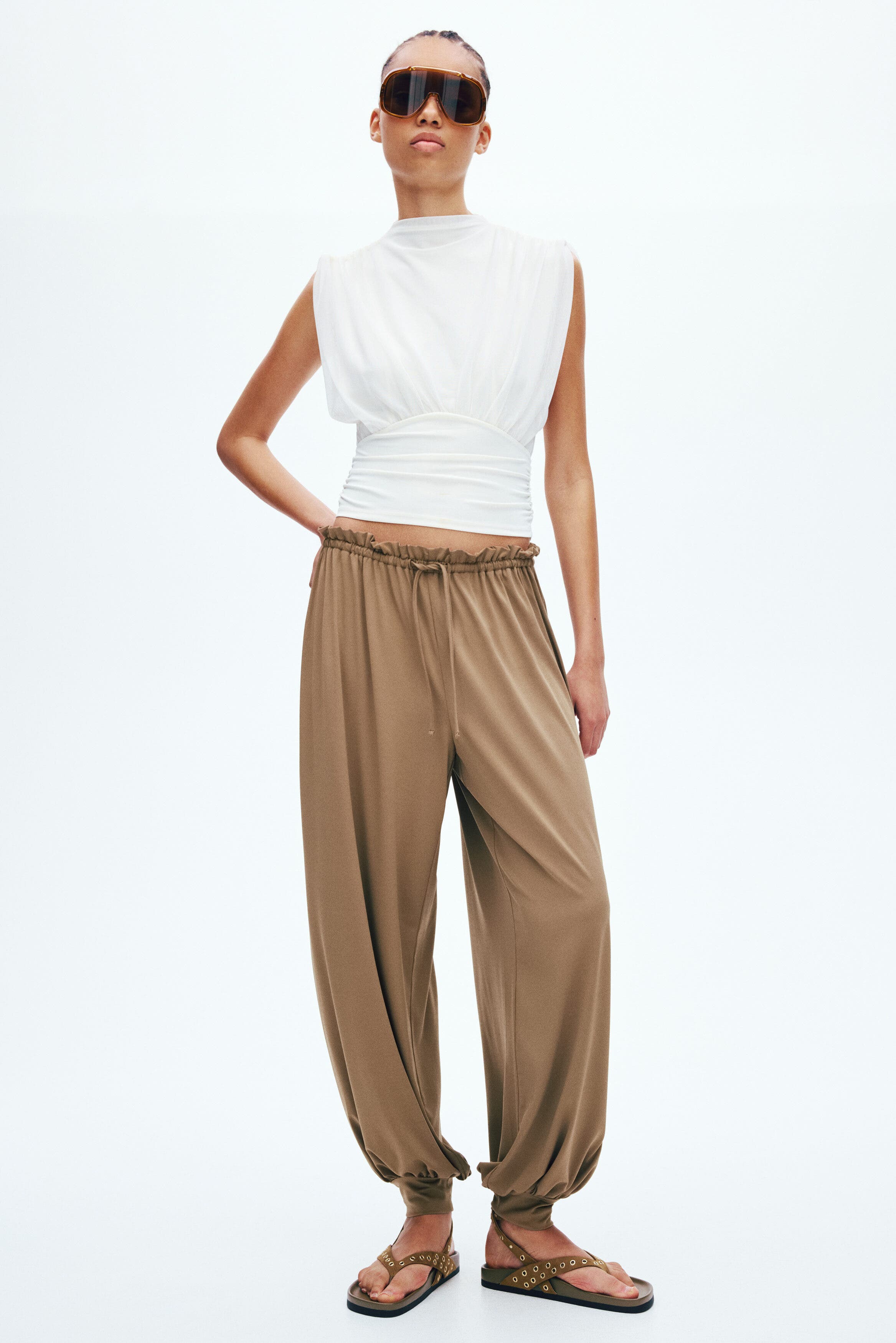 Jersey Balloon Trousers - image 4
