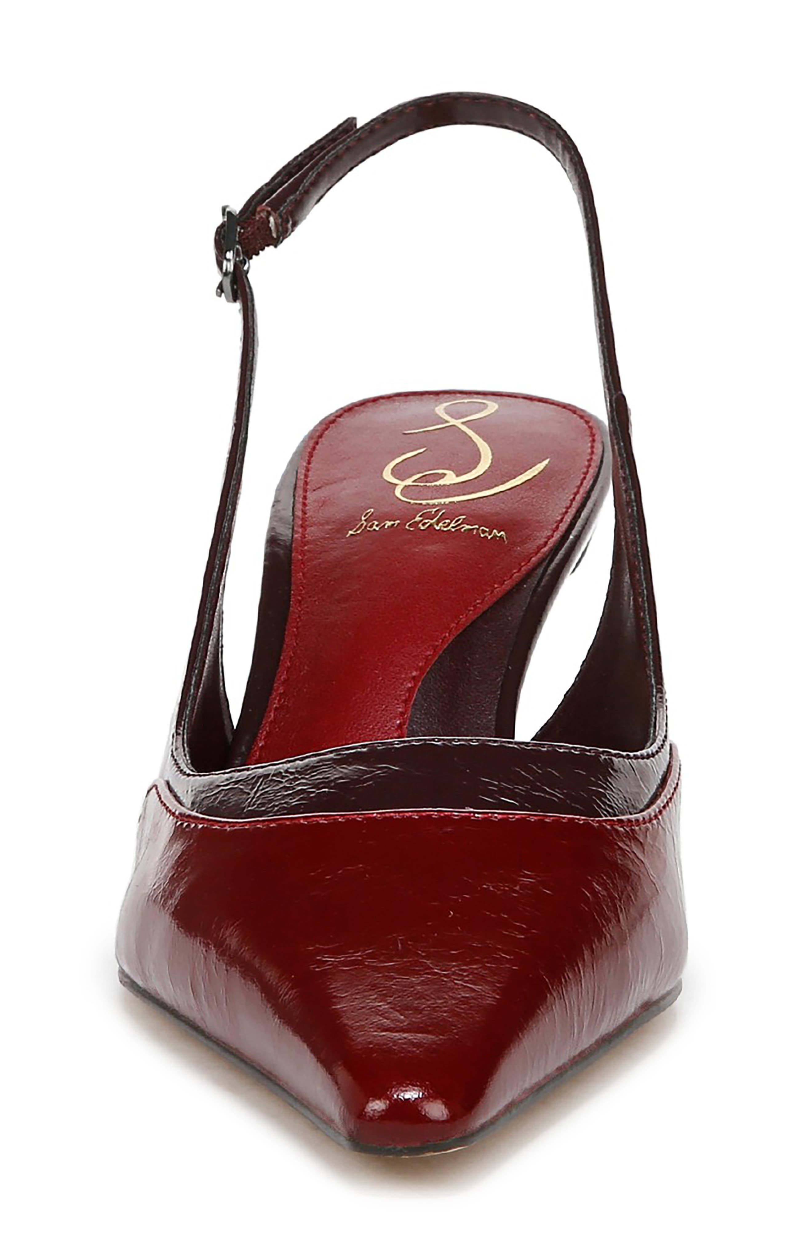 Sam Edelman Bayley Pointed Toe Slingback Pump, Alternate, color, 