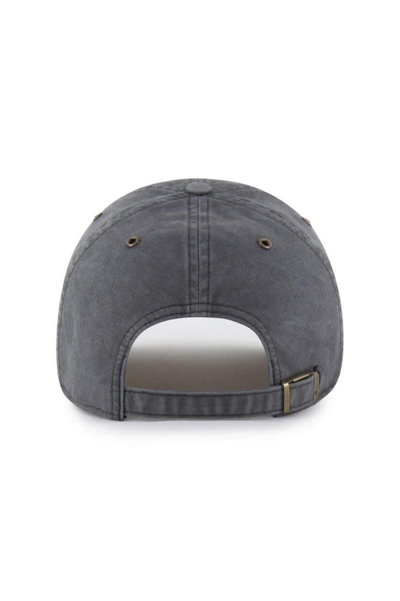 Men's Carhartt x '47  Charcoal Golden State Warriors Clean Up Adjustable Hat, Alternate, color, Charcoal