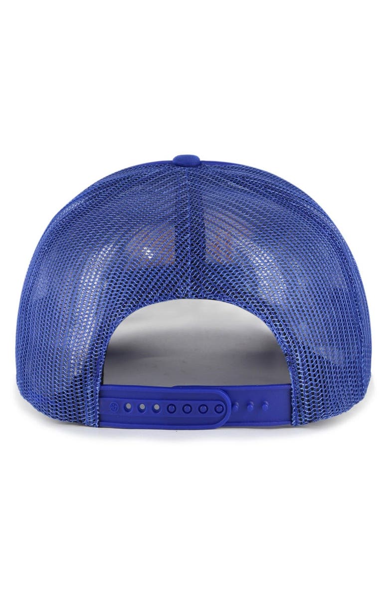 '47 Men's '47 Royal Chicago Cubs Foam Logo Trucker Adjustable Hat, Alternate, color, Royal