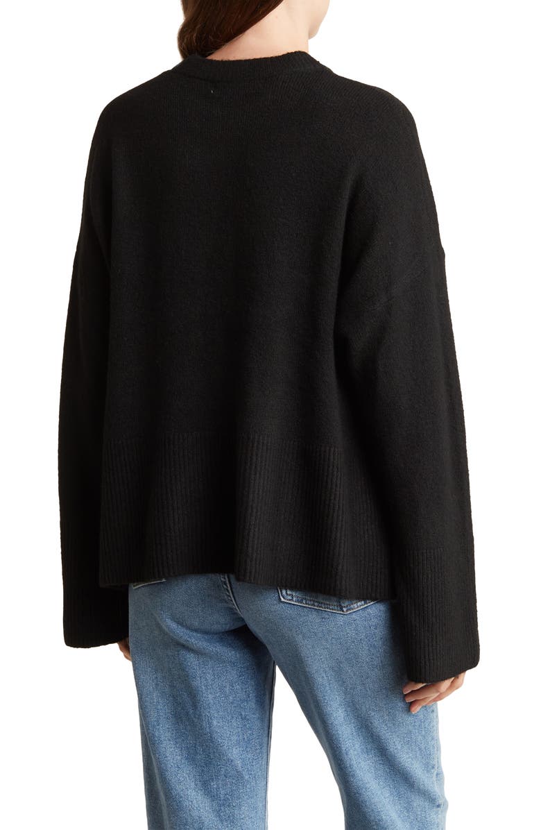 Elodie Side Slit Sweater, Alternate, color, 