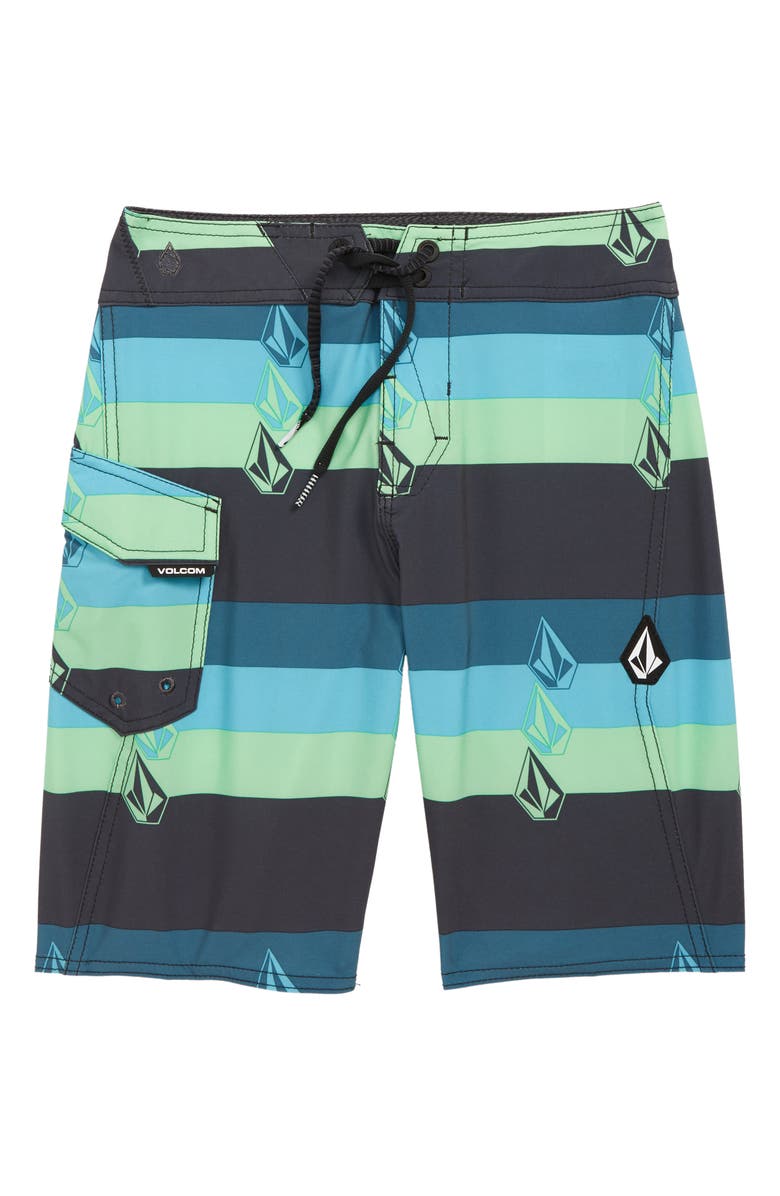 Volcom Lido Liney Board Shorts, Main, color, 