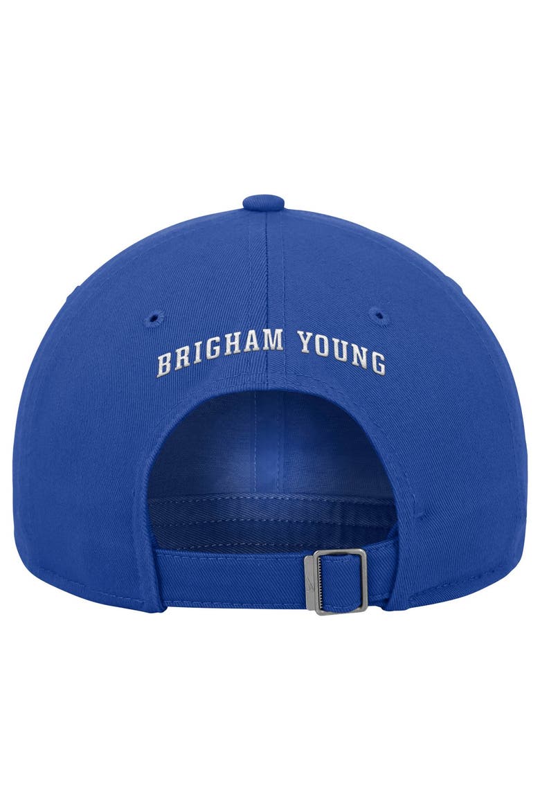 Men's Nike Royal BYU Cougars 2026 On-Field Club Adjustable Hat, Alternate, color, Royal