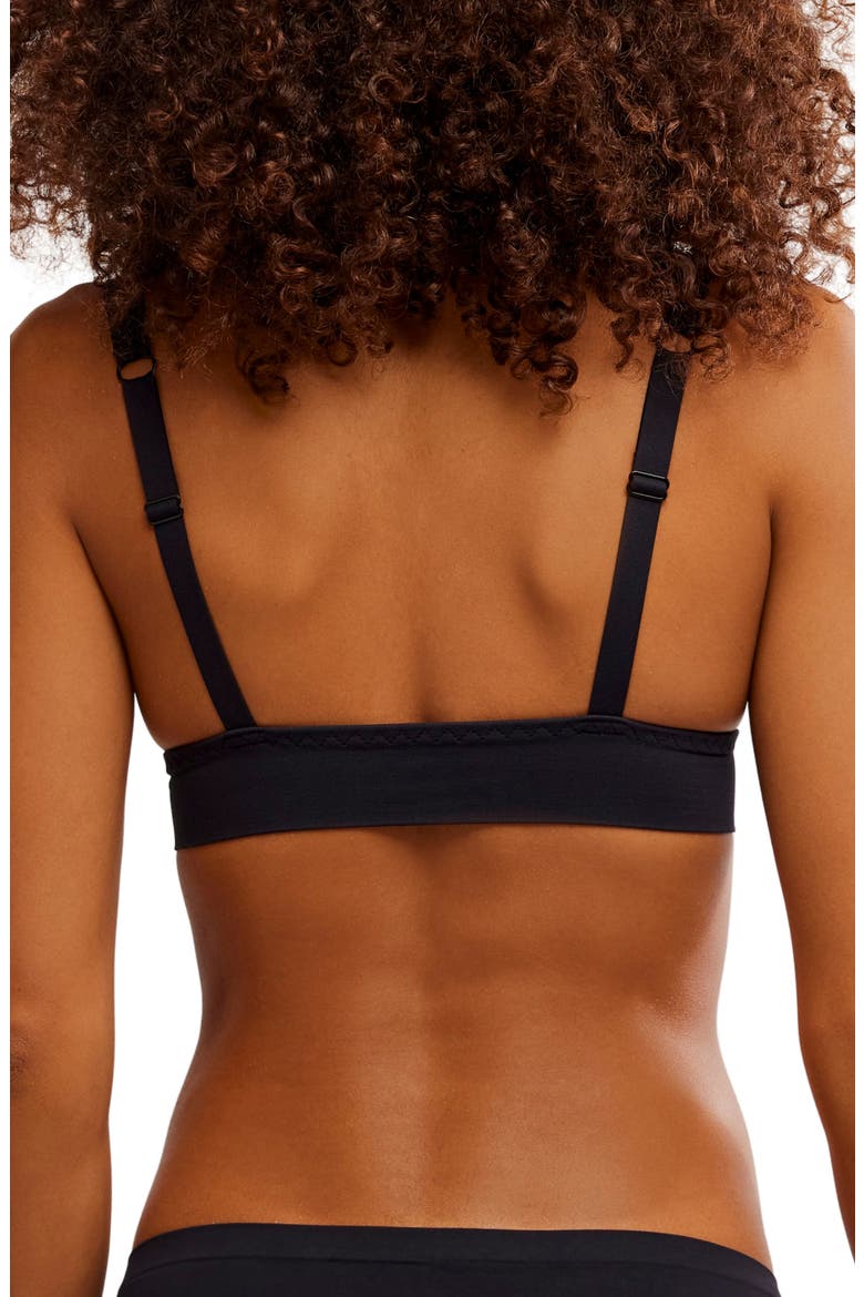 From the Start Bralette, Alternate, color, BLACK