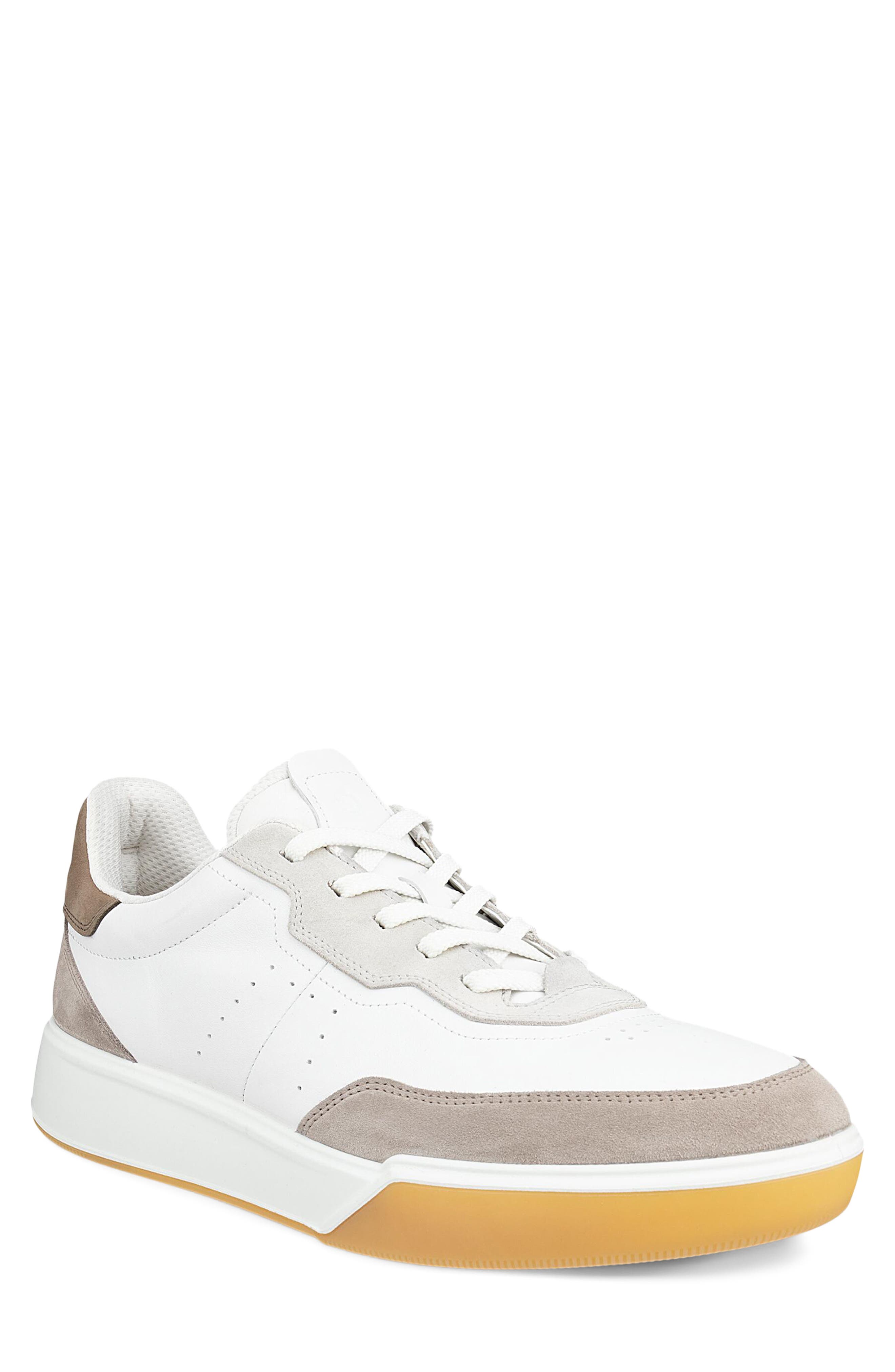 Street Court Low Top Sneaker, Main, color, MOON ROCK/WHITE/GRAVEL