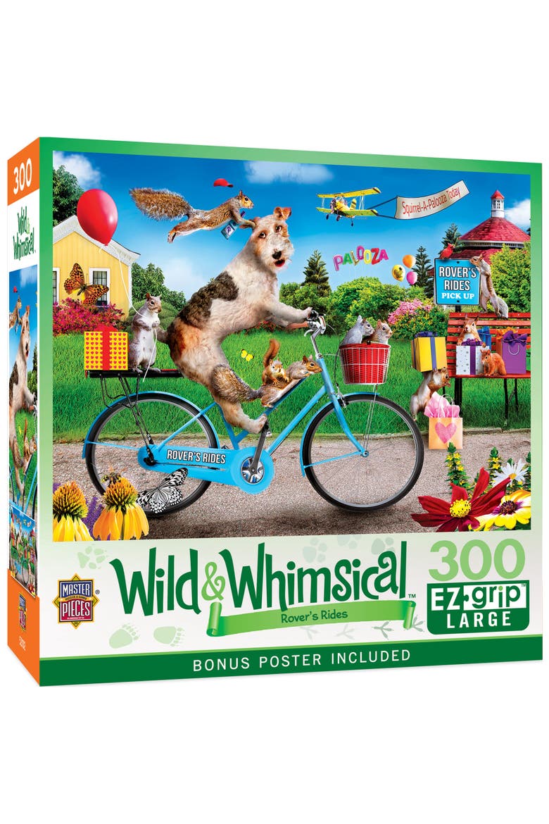 Rover Rides 300 Piece Jigsaw Puzzle, Main, color, Multicolor